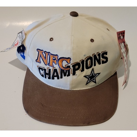 NWT VTG Dallas Cowboys Hat AJD Snap Back‎ 1995 NFC Champions Locker room NFL